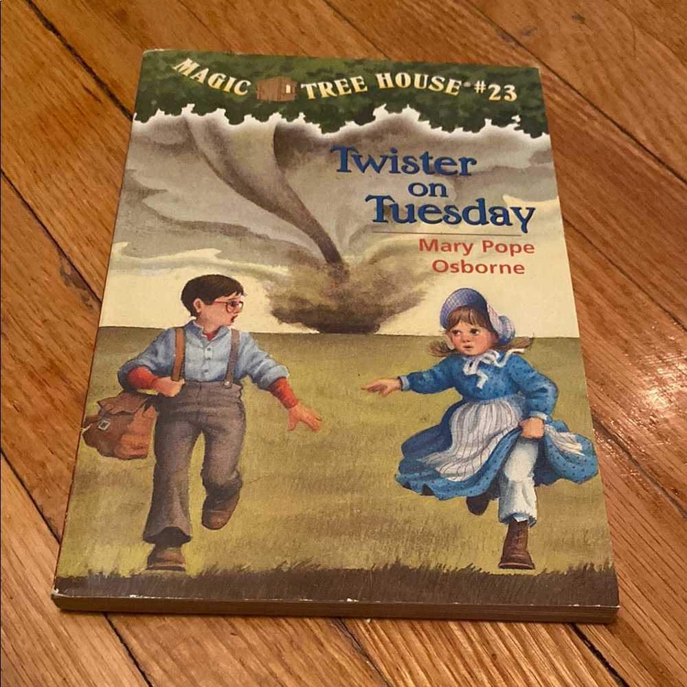 Twister on Tuesday Book by Mary Pope Osborne
